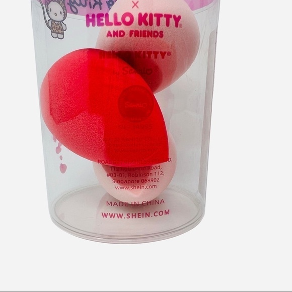 Hello kitty pink makeup blending sponge set - Picture 4 of 6